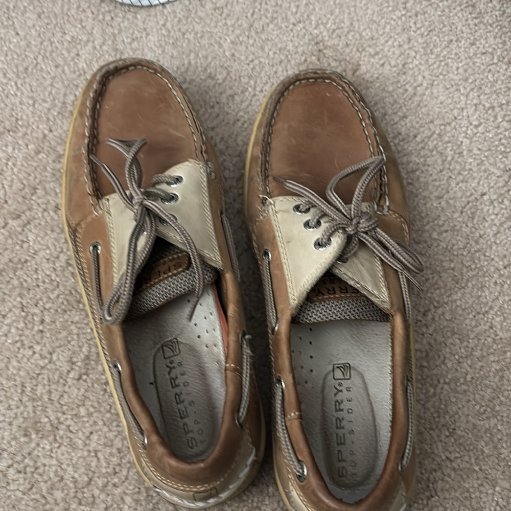 Mens Sperry Top-Sider Billfish 3-Eye Boat Shoes Size 9.5